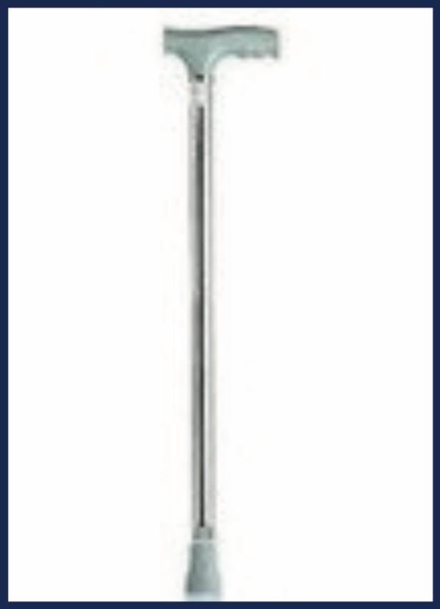Single Walking Stick Adjustable (Grip) — Scanda Enterprises, medical supplies Moosapet Hyderabad